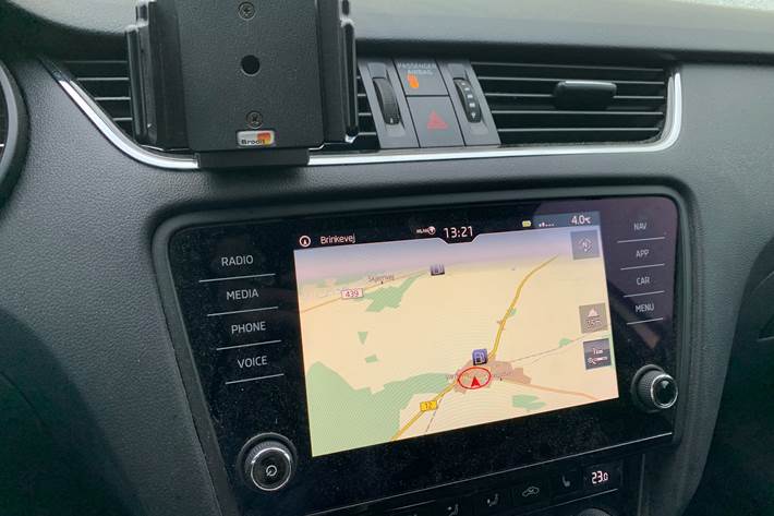 Sølv Skoda Octavia fra 2019