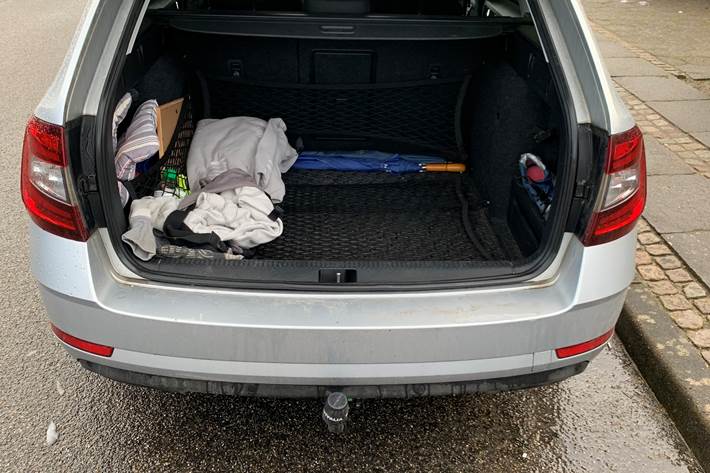 Sølv Skoda Octavia fra 2019