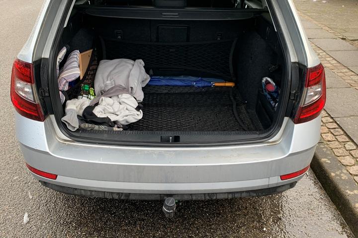 Sølv Skoda Octavia fra 2019