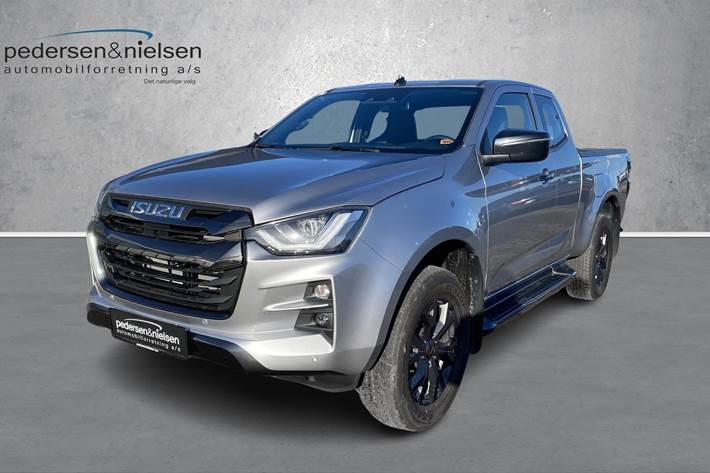 Sølv Isuzu D-Max fra 2025 set udefra