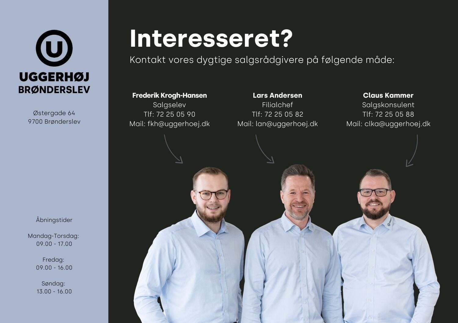 Grå VW T-Roc fra 2019