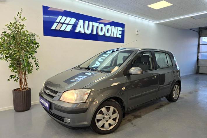 Sort Hyundai Getz fra 2004