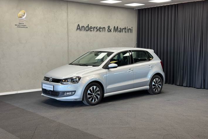 Sølv VW Polo fra 2016