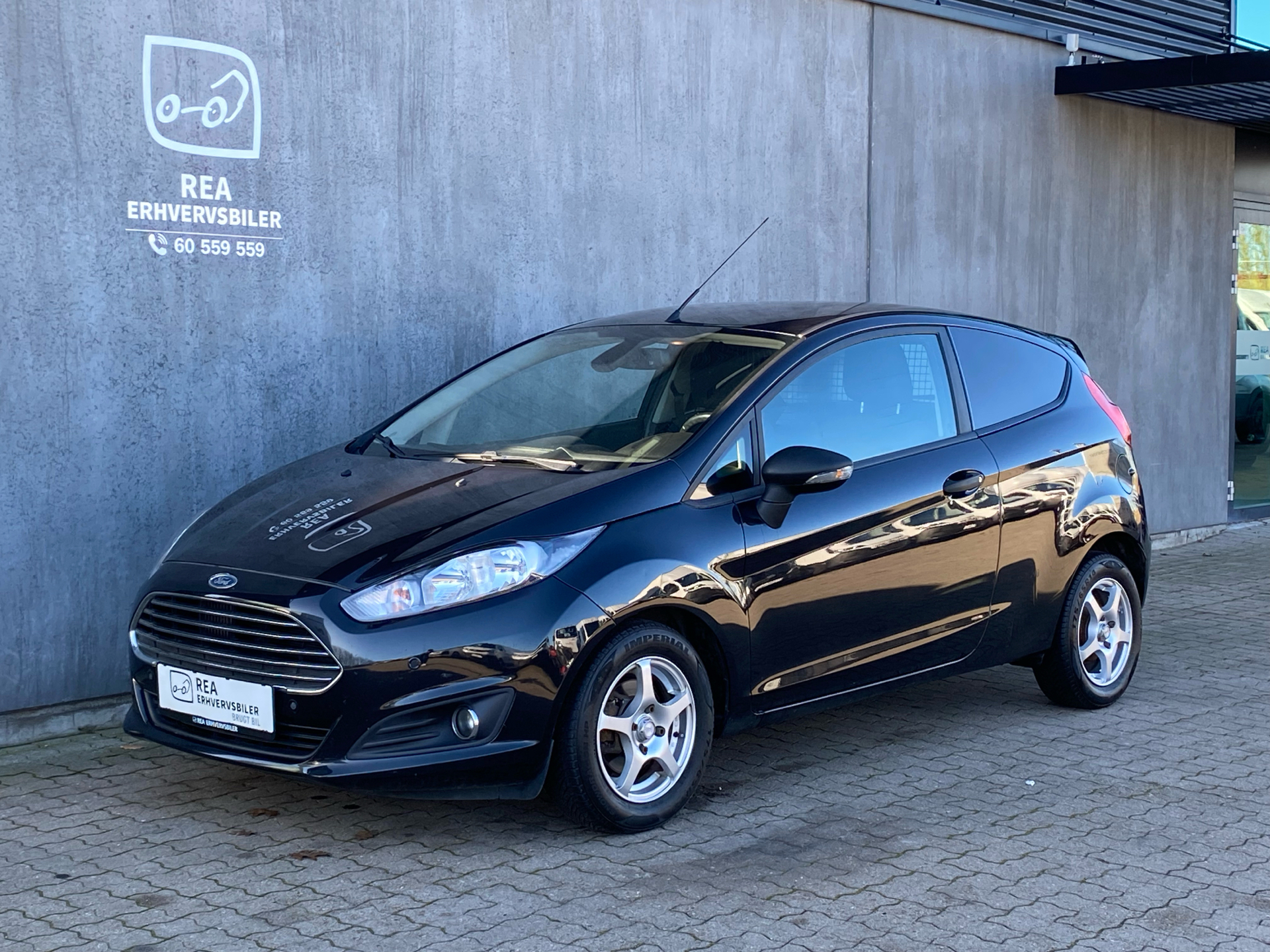 Sort Ford Fiesta fra 2016