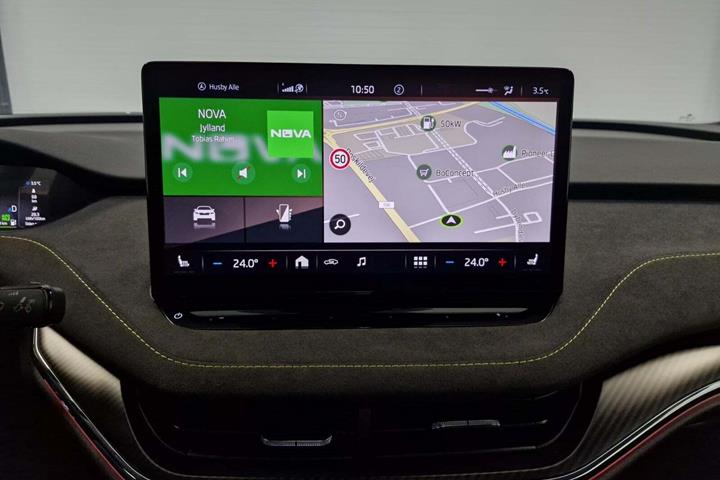 Sort Skoda Enyaq fra 2022