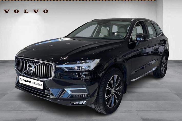 Sort Volvo XC60 fra 2018 set udefra