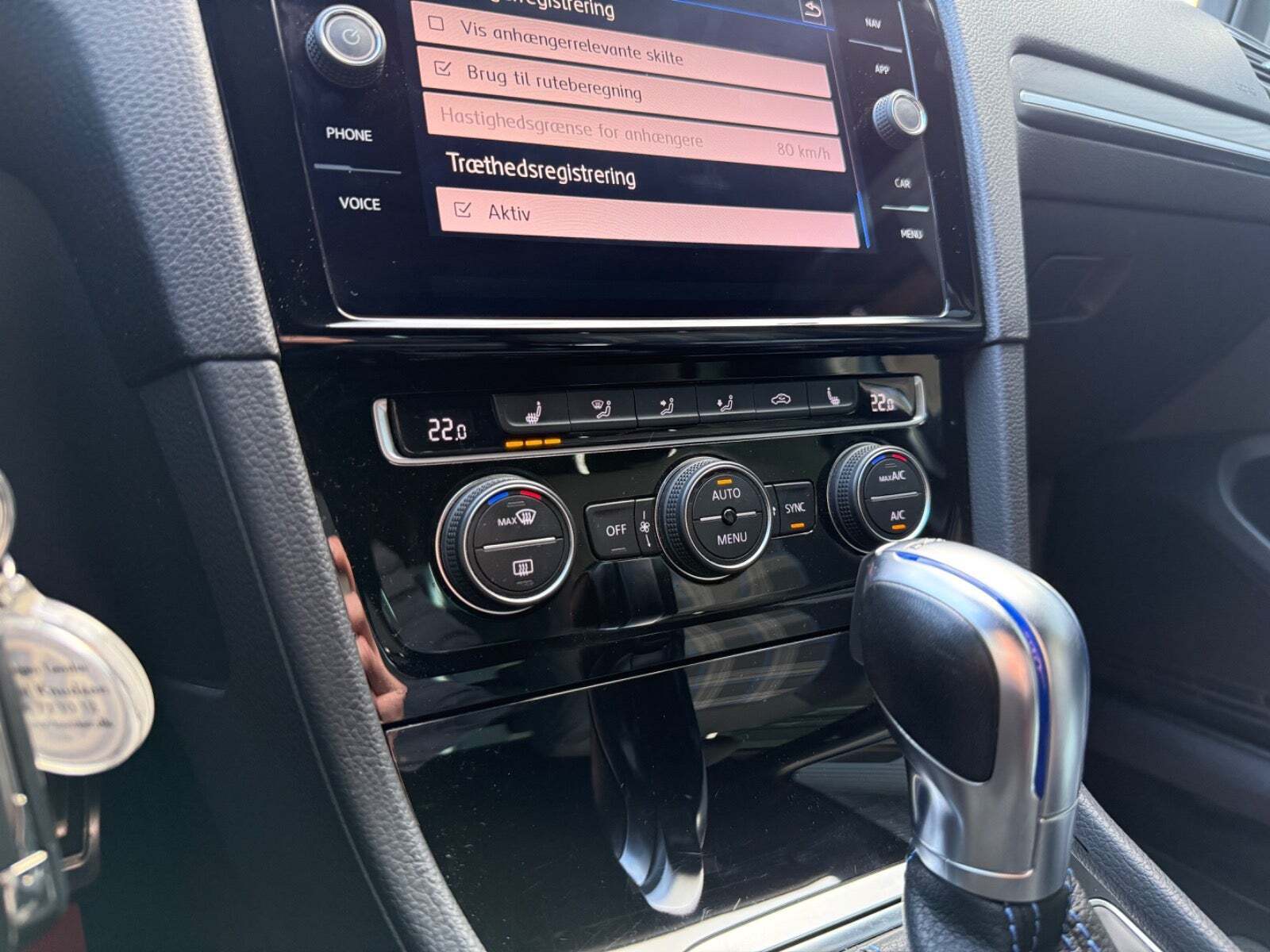 Grøn VW Golf VII fra 2018