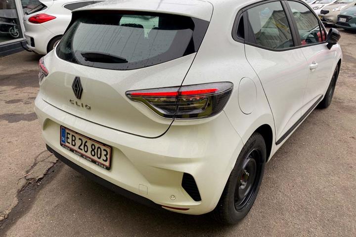 Hvid Renault Clio V fra 2024
