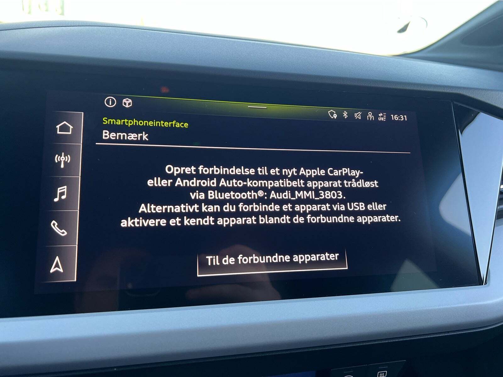 Sort Audi Q4 e-tron fra 2022