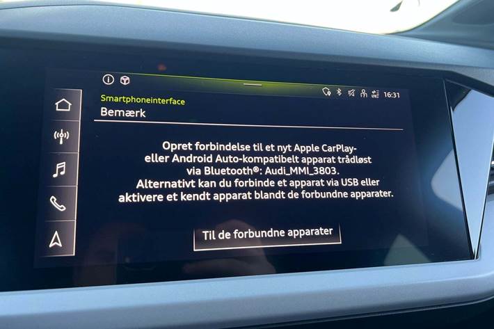 Sort Audi Q4 e-tron fra 2022