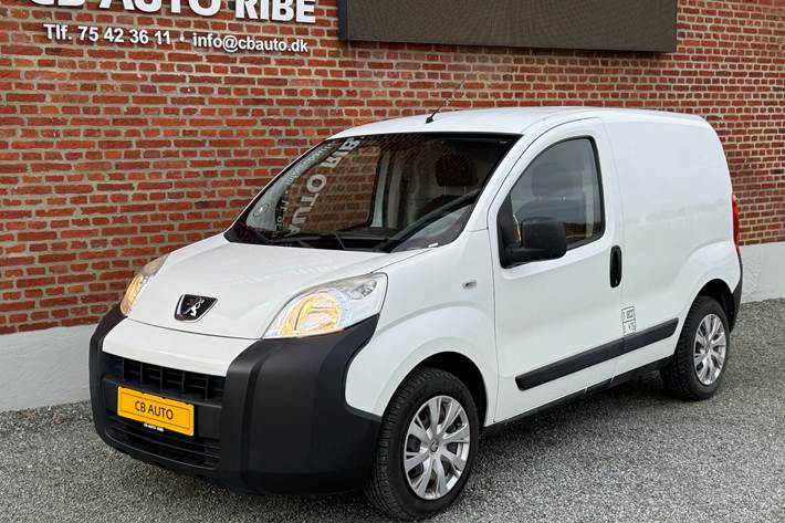 Hvid Peugeot Bipper fra 2016