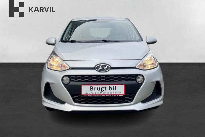 Sølv Hyundai i10 fra 2020