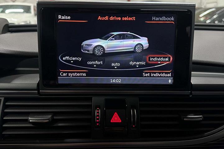 Grå Audi S6 fra 2015