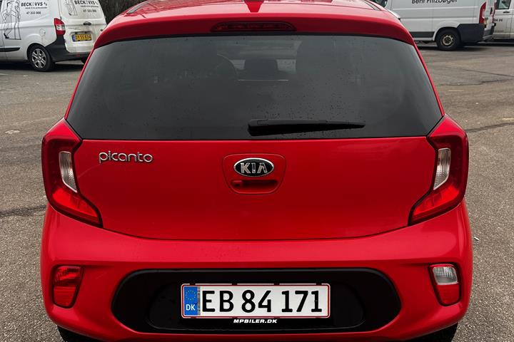 Rød Kia Picanto fra 2021