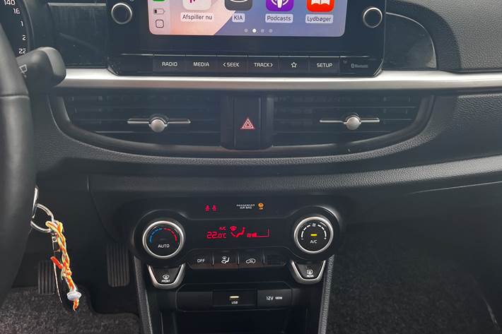 Rød Kia Picanto fra 2021