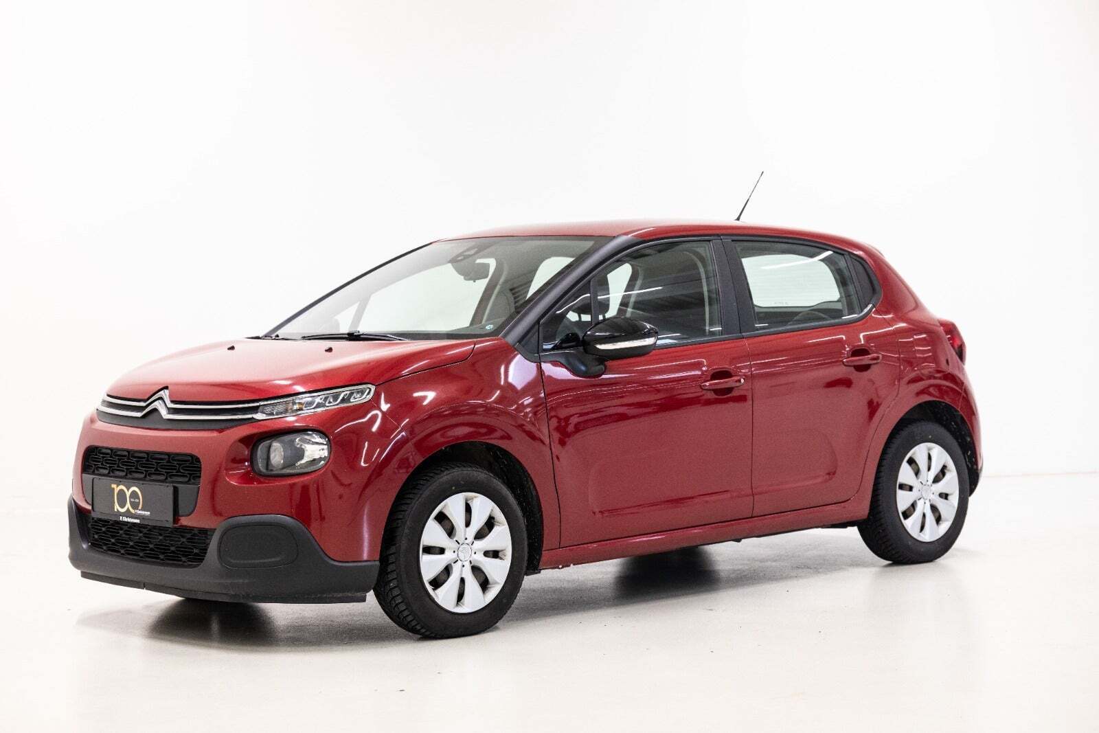 Rød Citroën C3 fra 2019