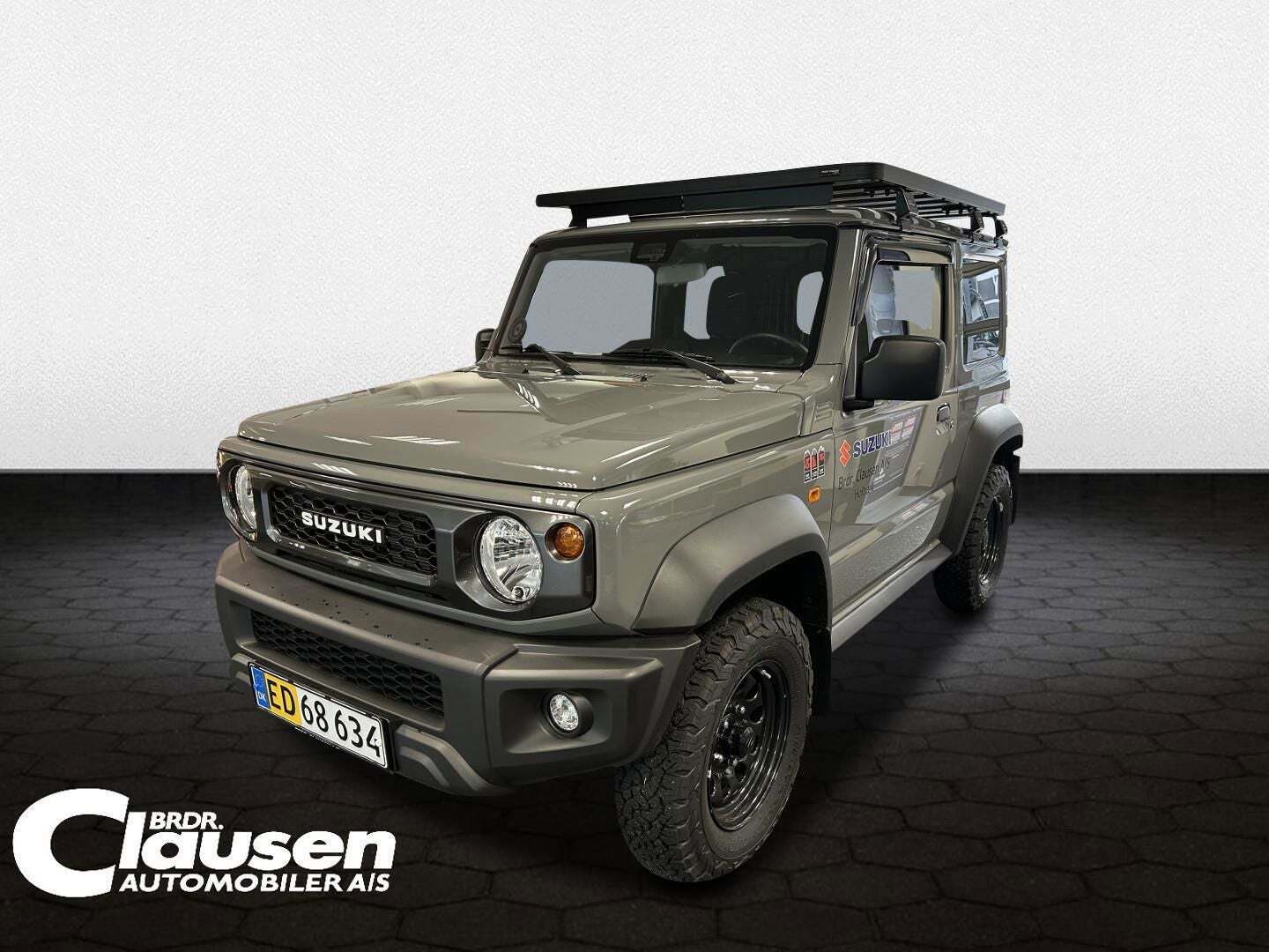 Grå Suzuki Jimny fra 2024