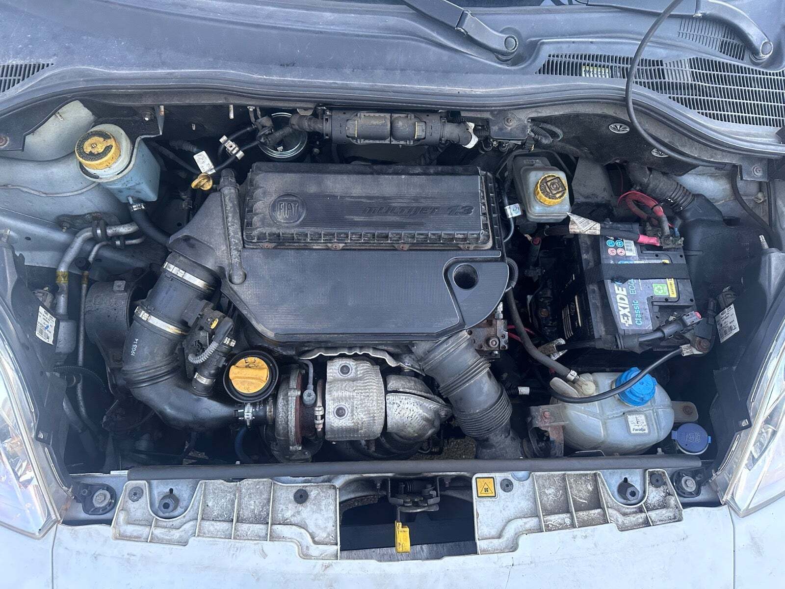 Grøn Fiat Qubo fra 2015