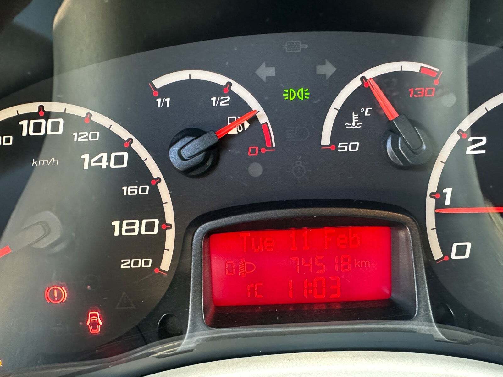 Hvid Ford Ka fra 2009