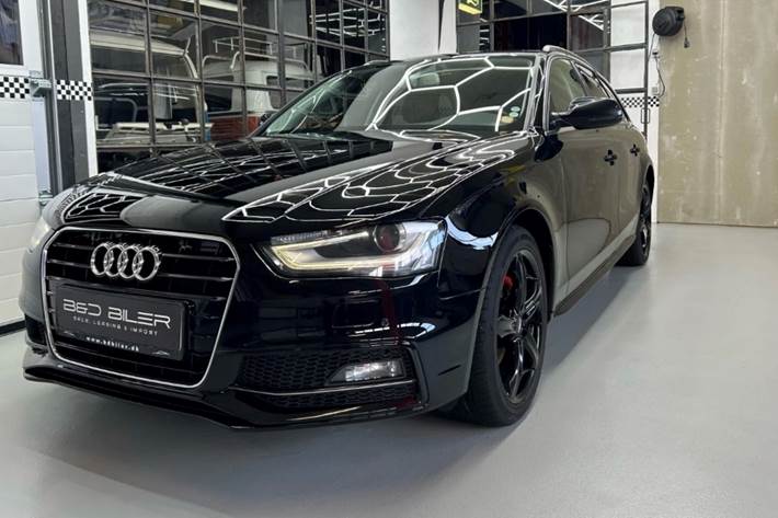 Sort Audi A4 fra 2014