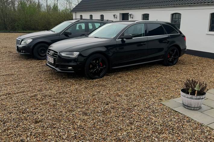 Sort Audi A4 fra 2014