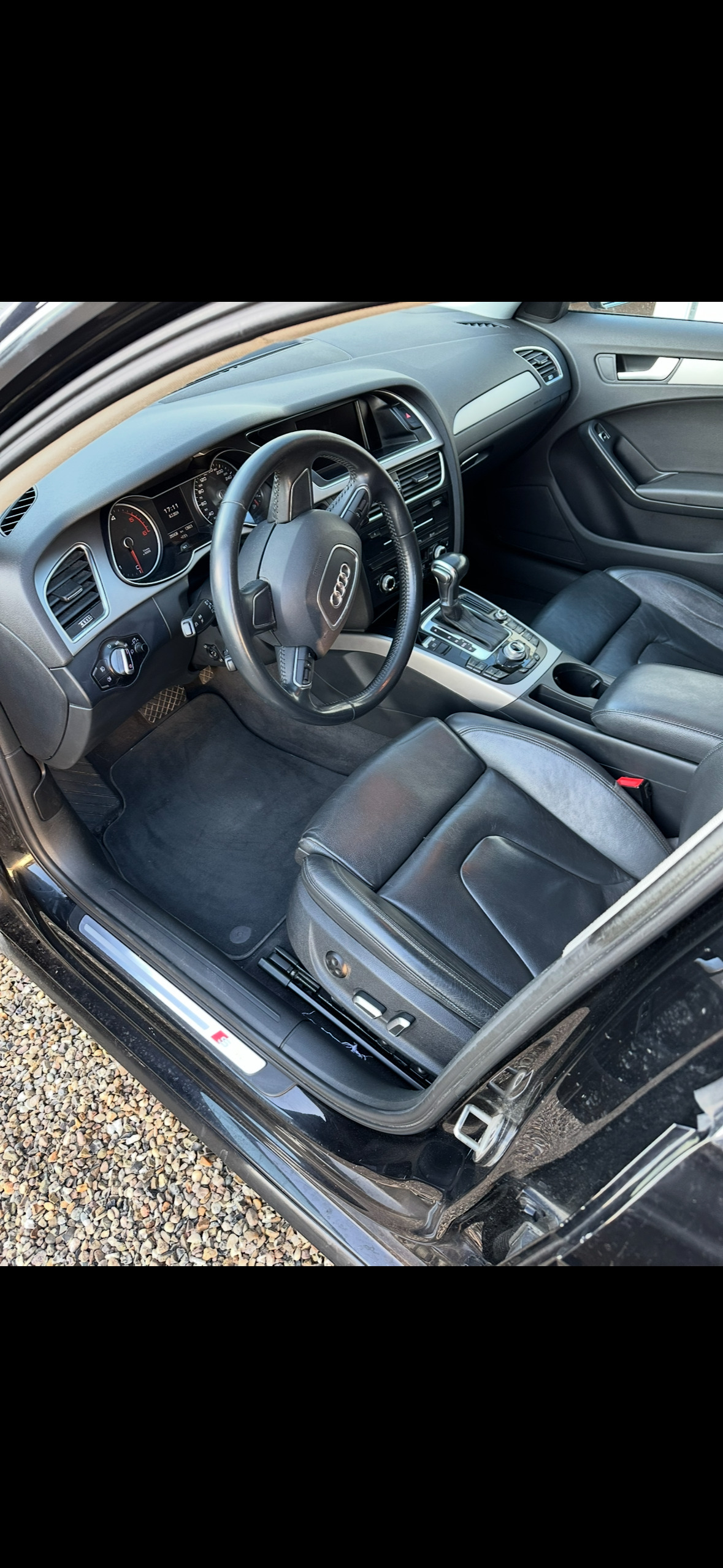 Sort Audi A4 fra 2014