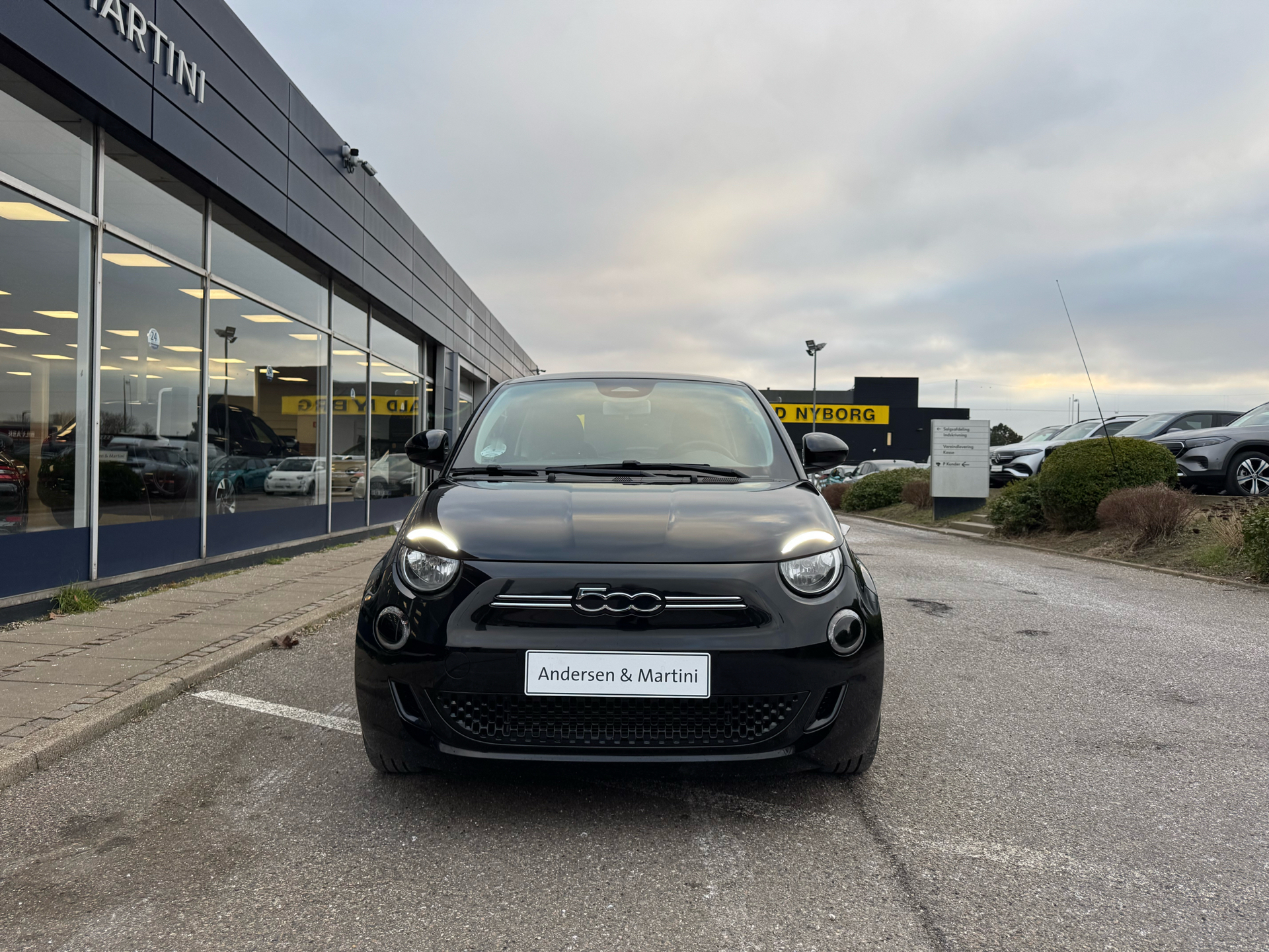 Sort Fiat 500e fra 2022