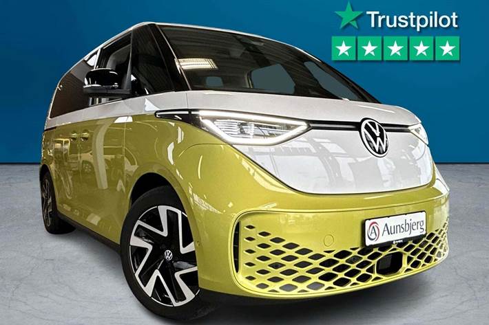 Gul VW ID.Buzz fra 2023