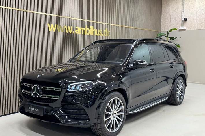 Sort Mercedes GLS400 d fra 2020