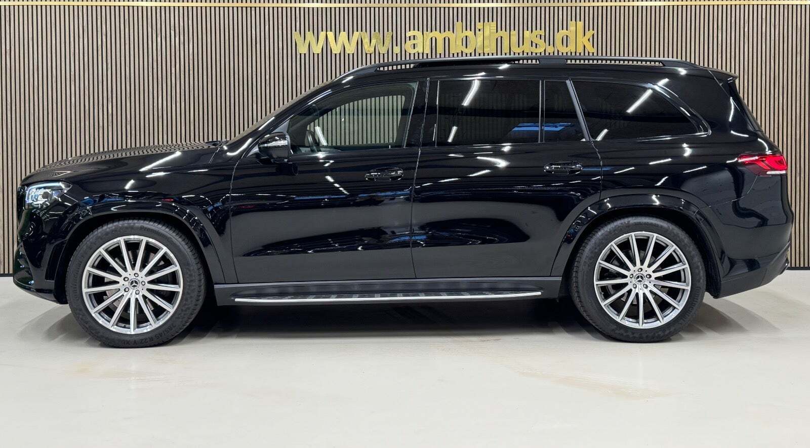 Sort Mercedes GLS400 d fra 2020