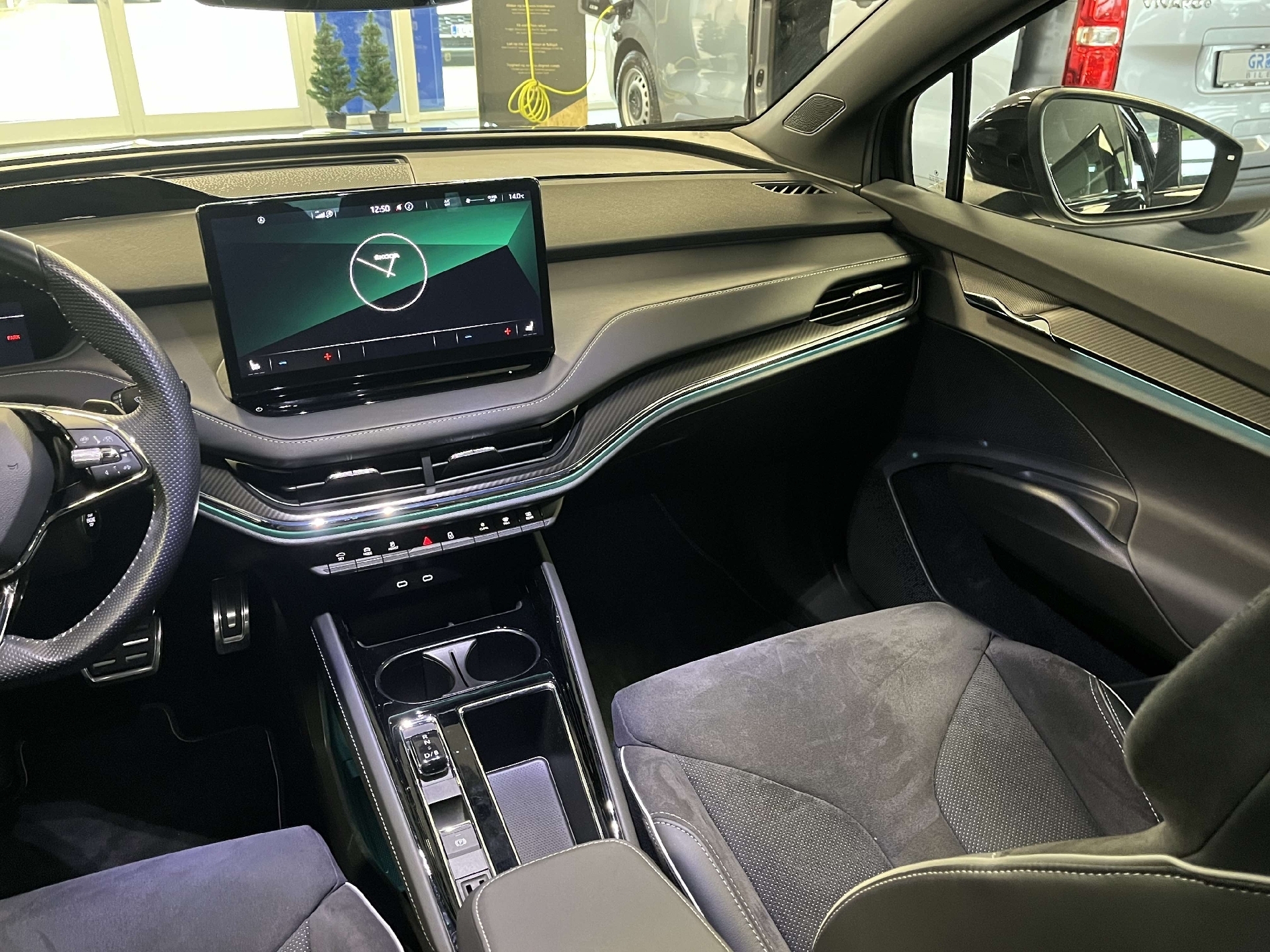 Sort Skoda Enyaq iV fra 2022