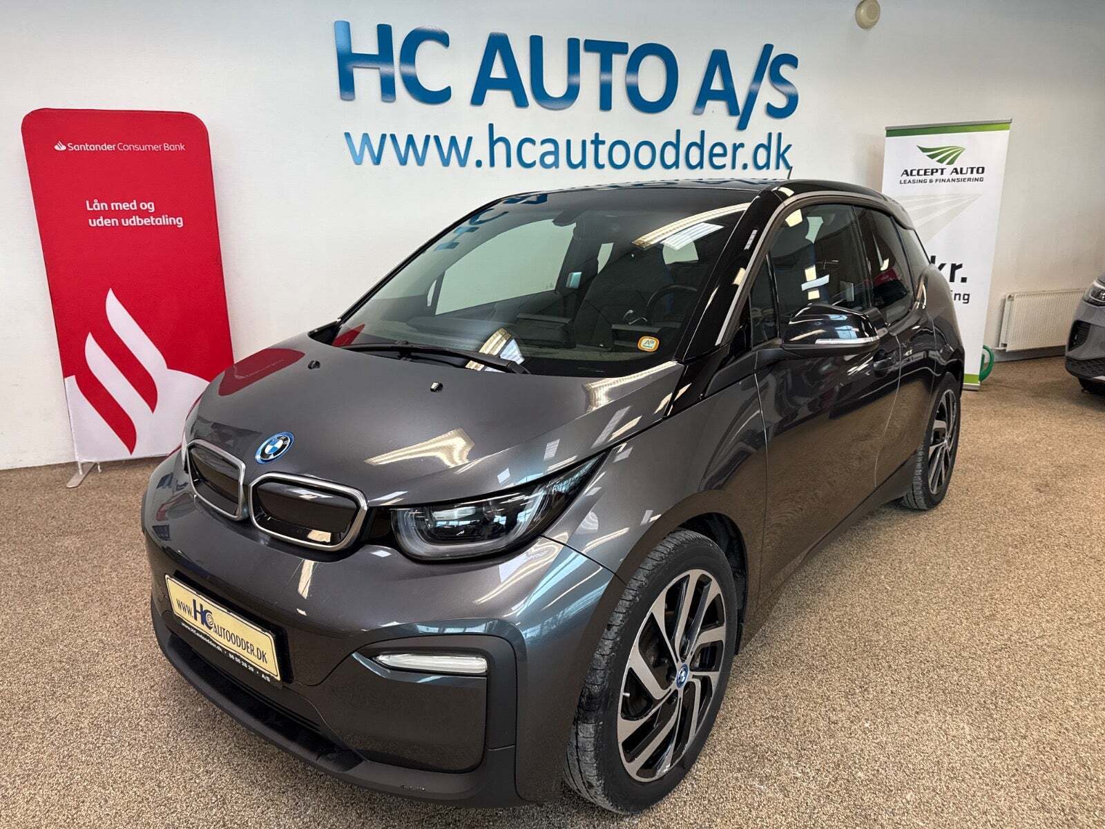 Grå BMW i3 fra 2019