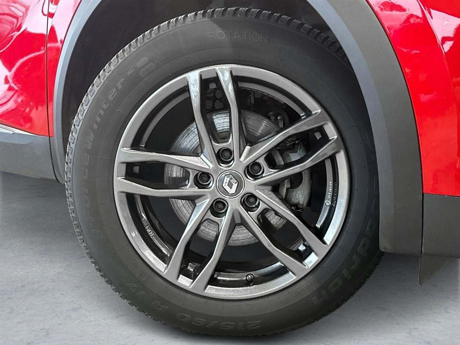 Rød Renault Captur fra 2021