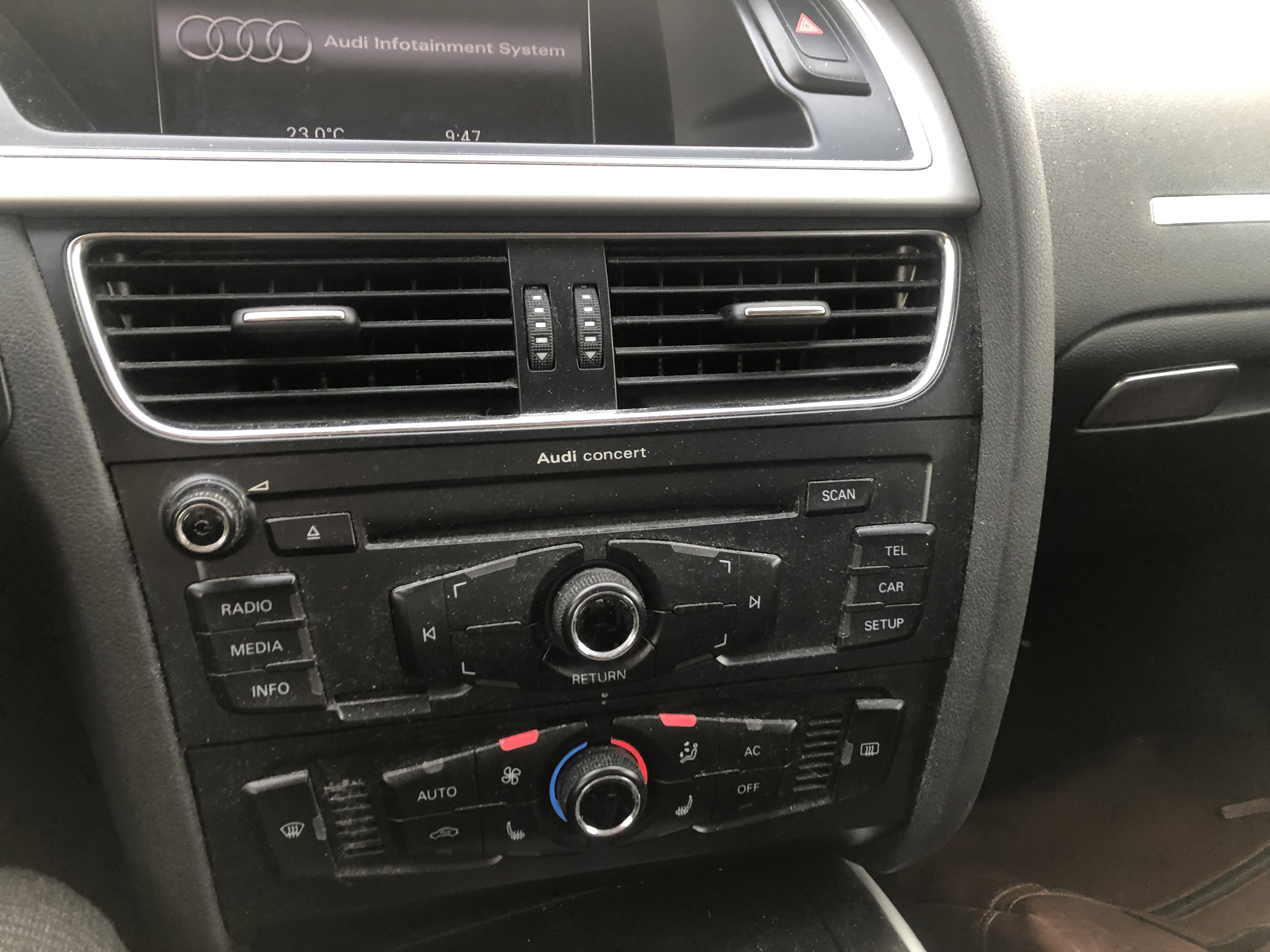 Sort Audi A5 Sportback fra 2009