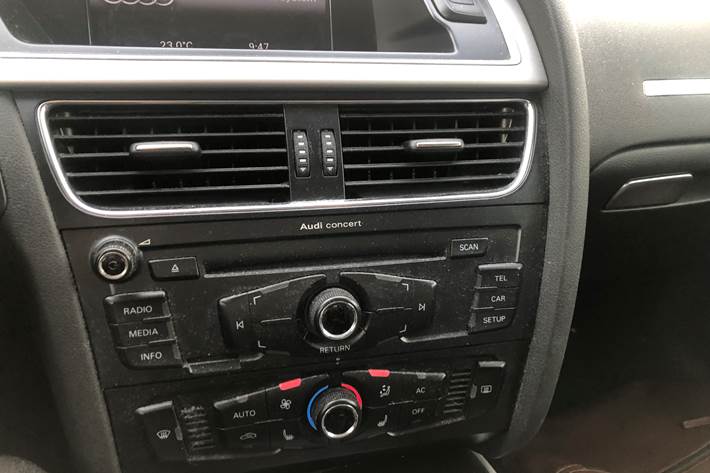 Sort Audi A5 Sportback fra 2009