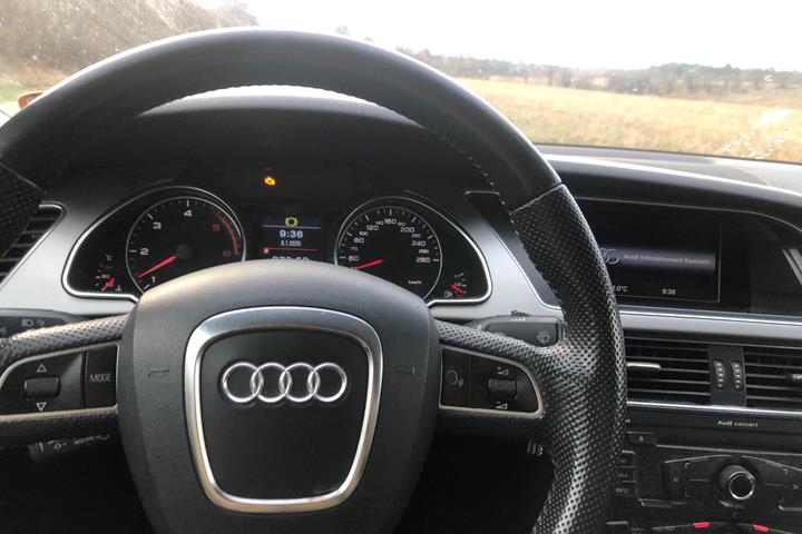 Sort Audi A5 Sportback fra 2009