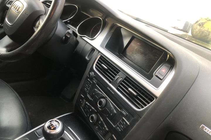 Sort Audi A5 Sportback fra 2009