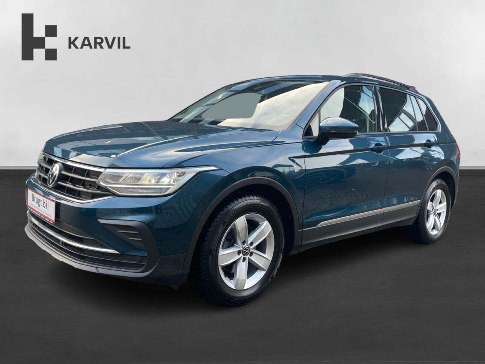 Blå VW Tiguan fra 2022