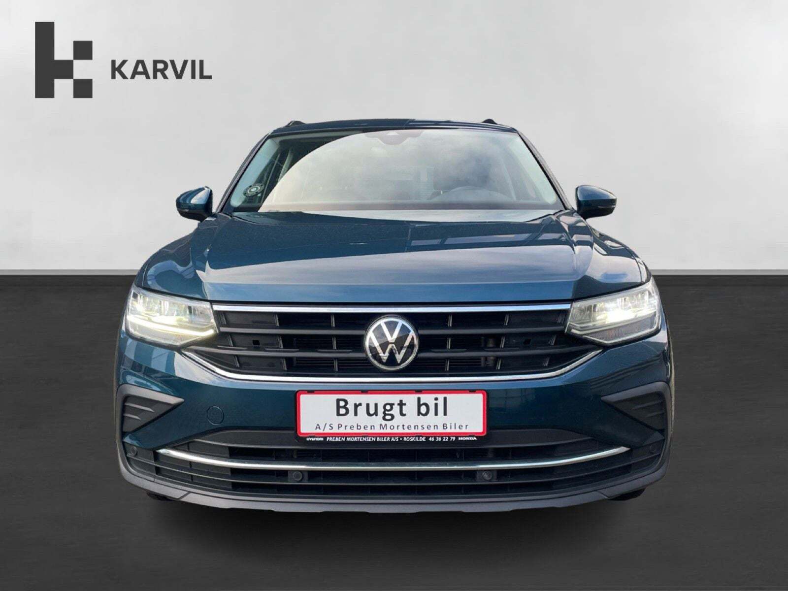 Blå VW Tiguan fra 2022