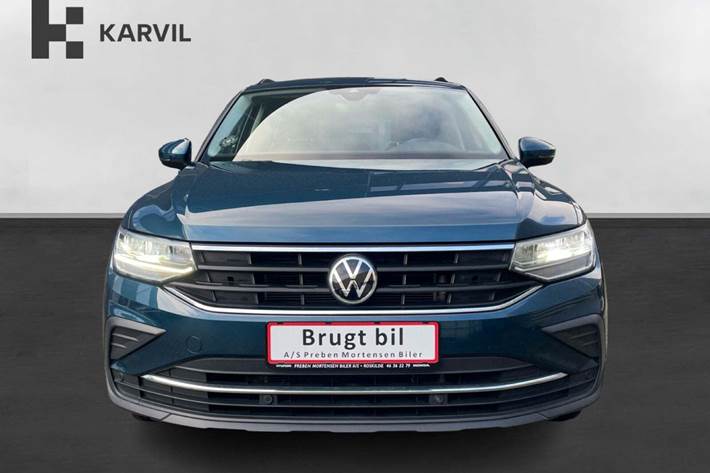 Blå VW Tiguan fra 2022