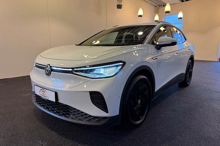 Hvid VW ID.4 fra 2022 set udefra