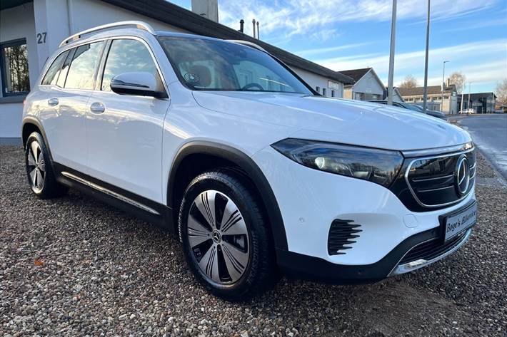 Hvid Mercedes EQB 250 fra 2023