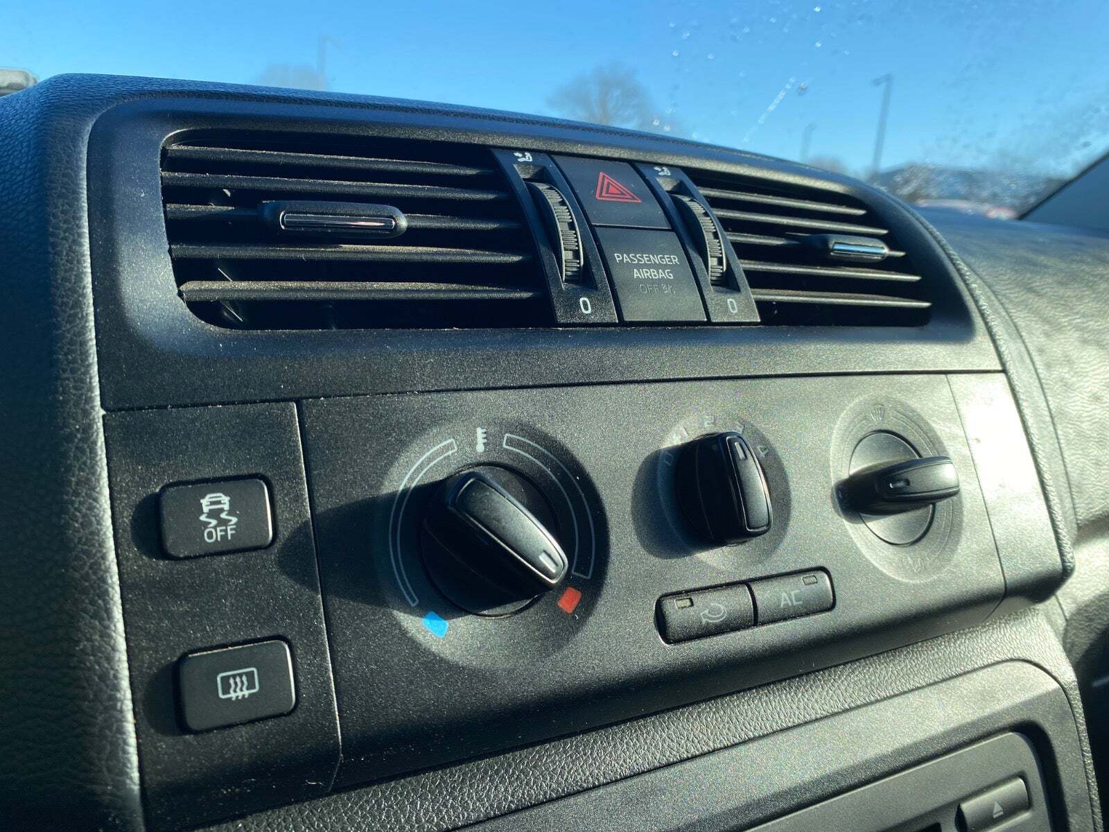 Sølv Skoda Fabia fra 2014