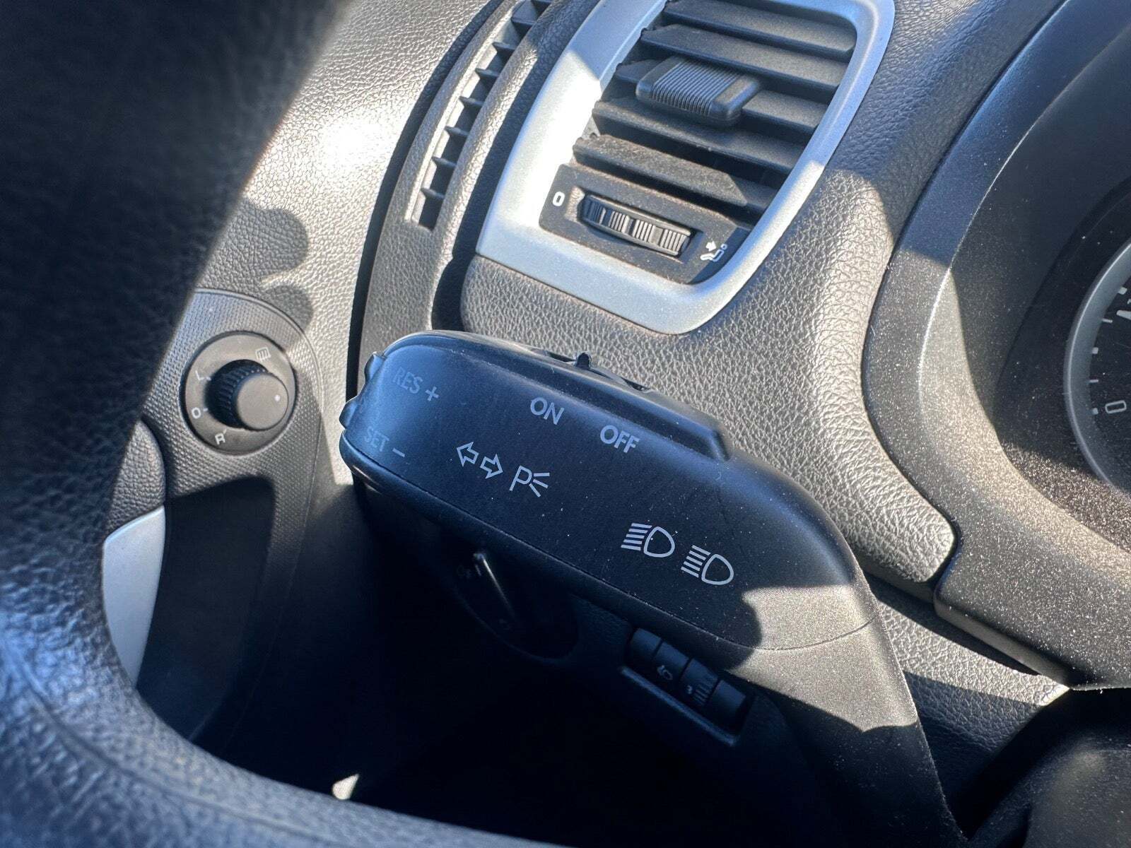 Grøn Skoda Roomster fra 2009