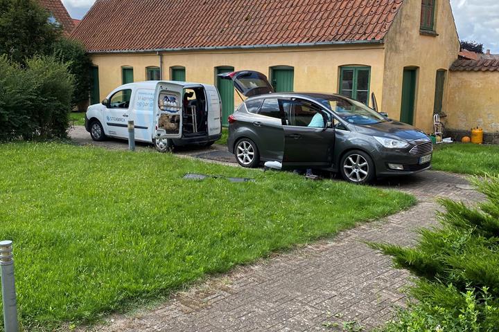 Grå Ford C-MAX fra 2018