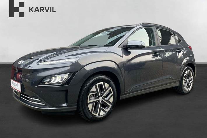 Grå Hyundai Kona fra 2021