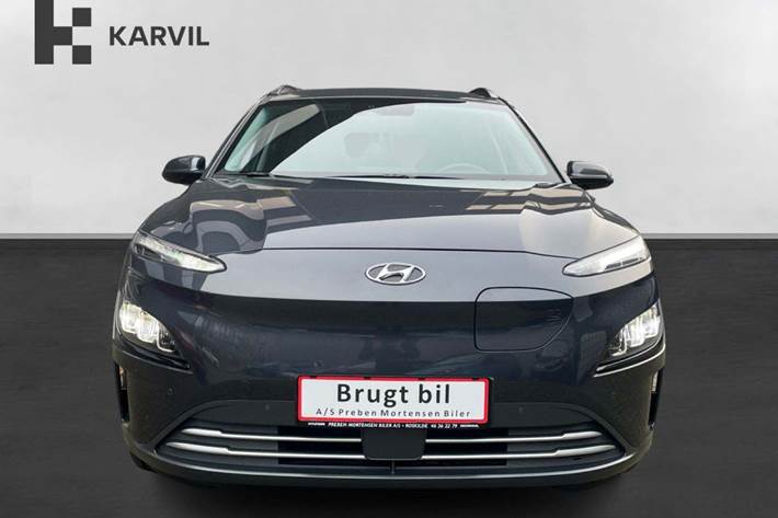 Grå Hyundai Kona fra 2021