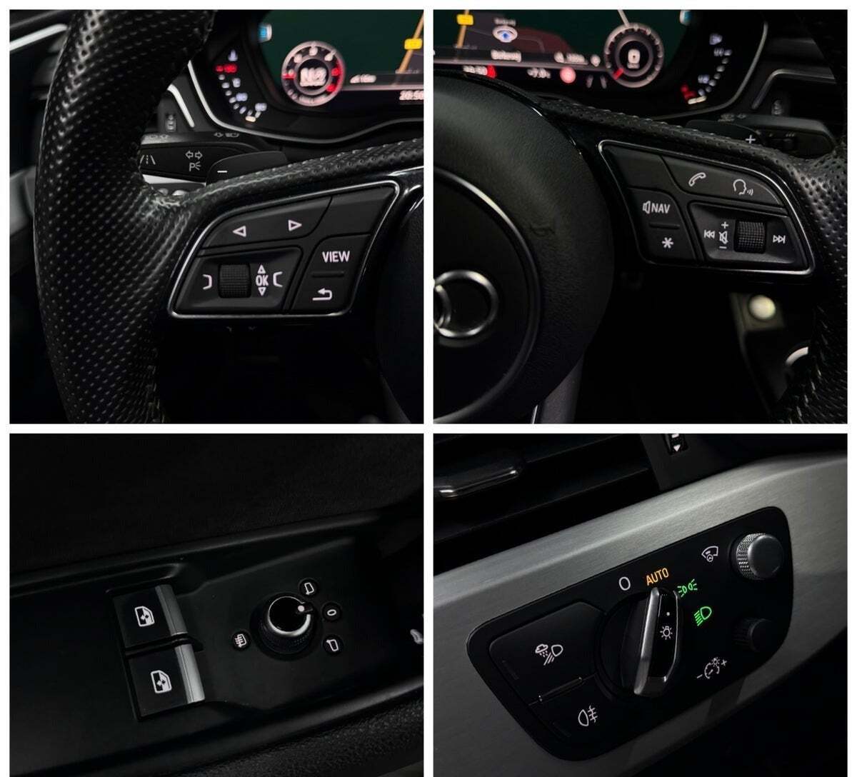 Hvid Audi A5 fra 2016