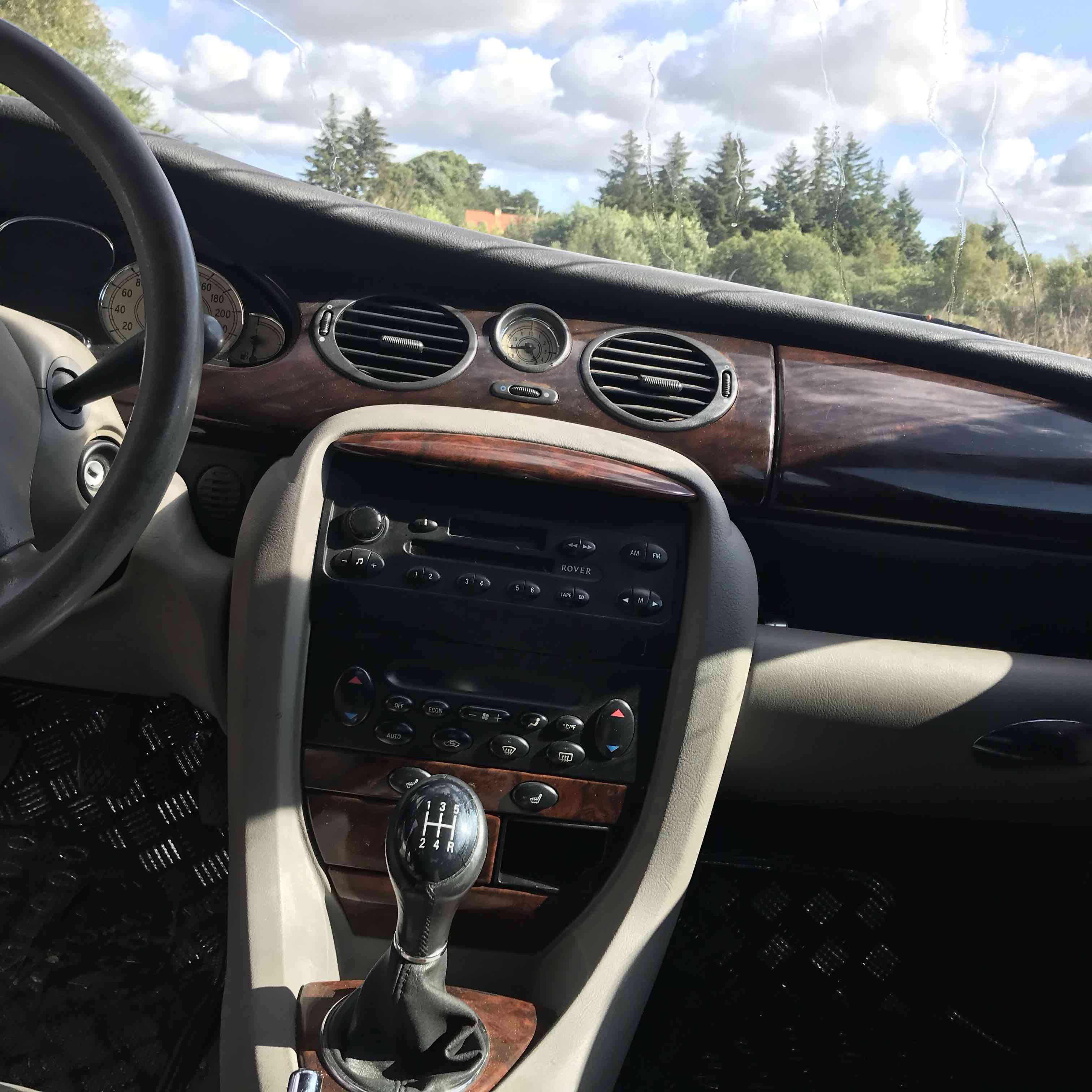 Grøn Rover 75 fra 2000