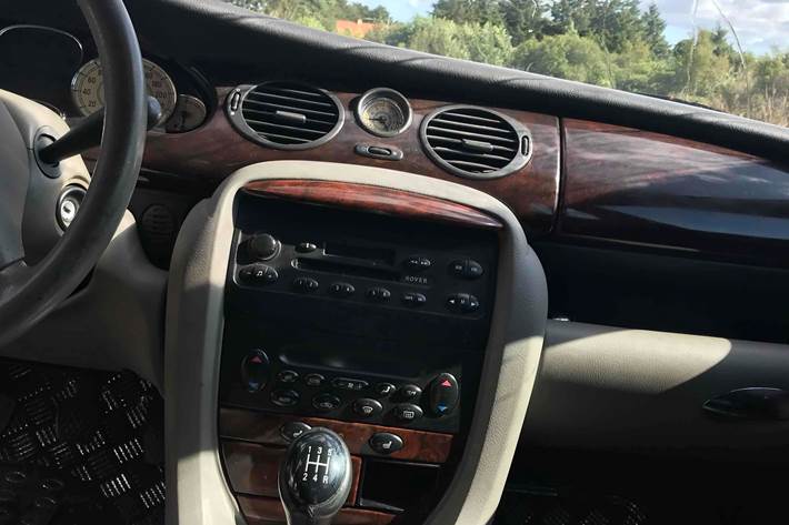 Grøn Rover 75 fra 2000